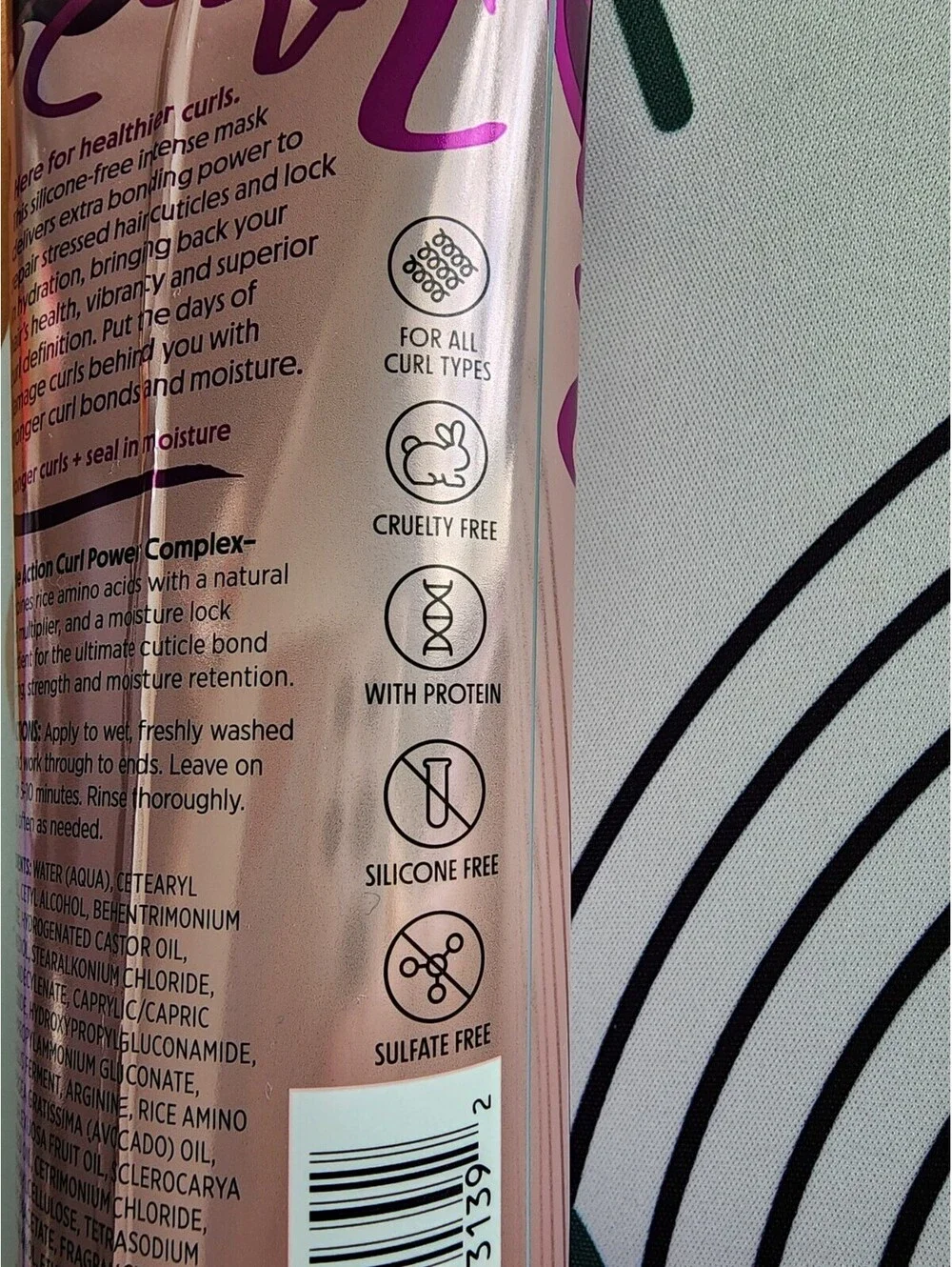 Not Your Mother's Bond Building Curl Talk Mask for Stronger Curls 8 fl oz